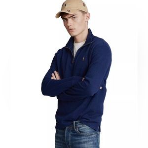 Polo Ralph Lauren Estate-Rib Quarter-Zip Pullover